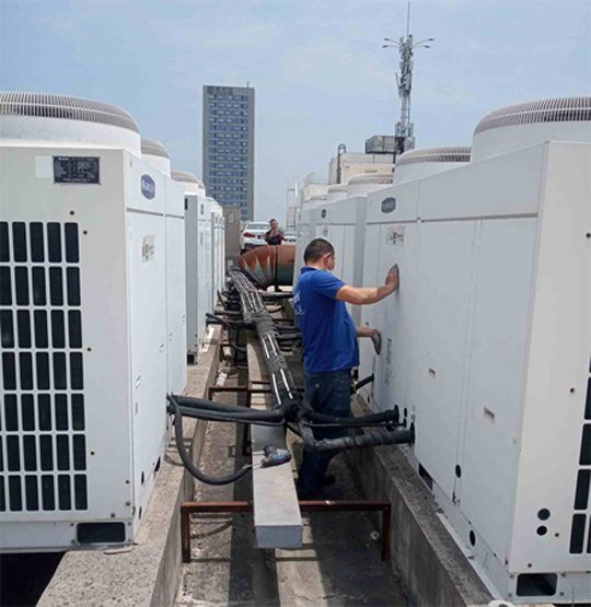 依安中央空调制热和不制冷系统维修方法